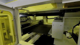 아이앤티 알루미늄 시트 와이핑 & 커팅 MC, 커팅 테스트